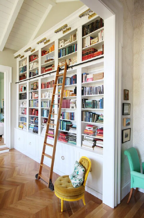 Floor to Ceiling Bookshelf